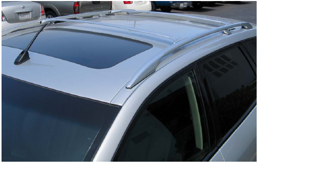 2003 Nissan murano roof rack cross bars #4