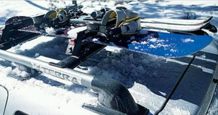 2001 Nissan xterra ski rack #3